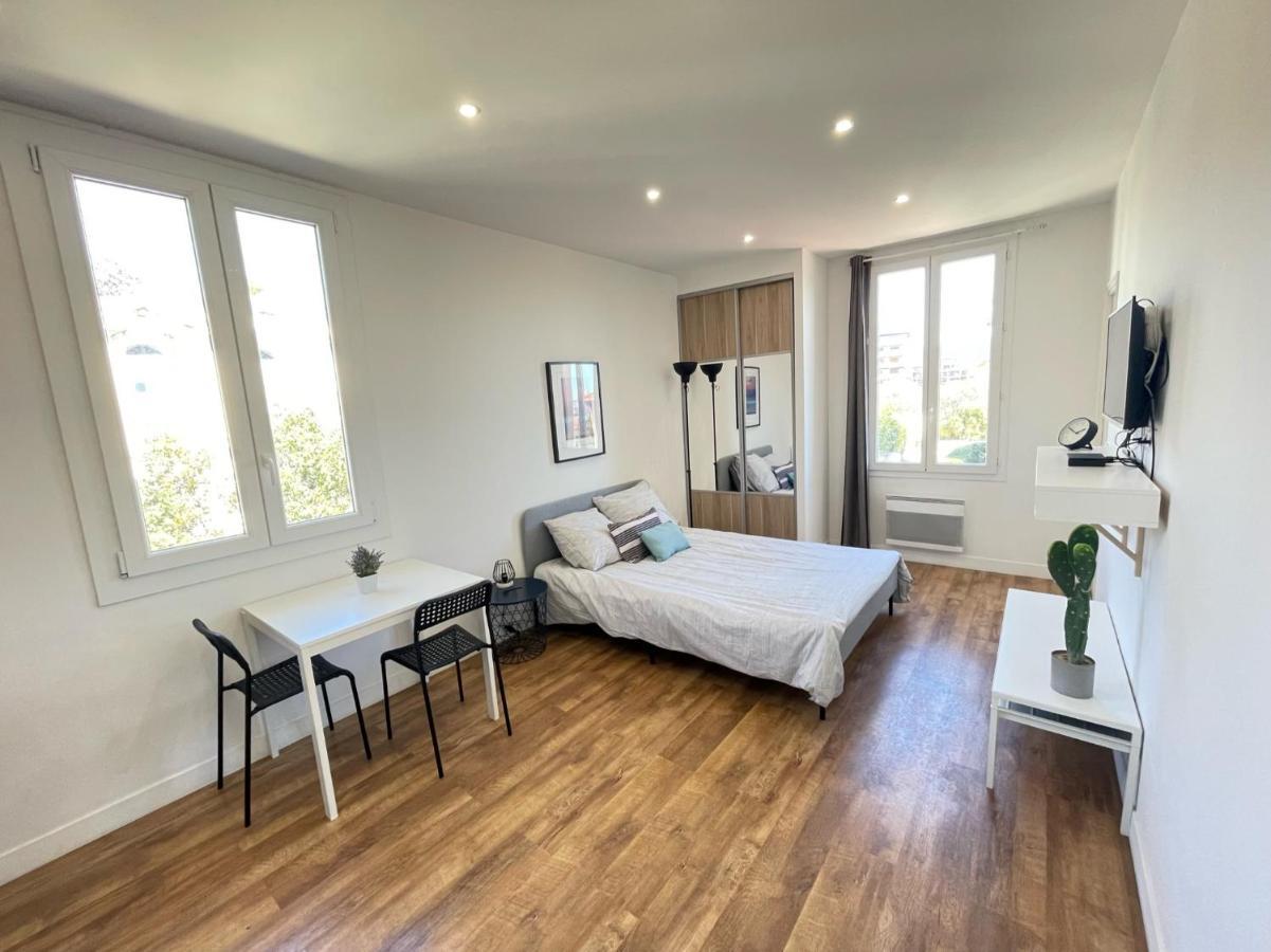 Nice Renting - Cambrai02 - Studio Beach Sea View - Ac - Promenade Des Anglais Exterior foto